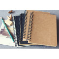 Blank Kraft Paper Cover Spiral Notebook Wholesale